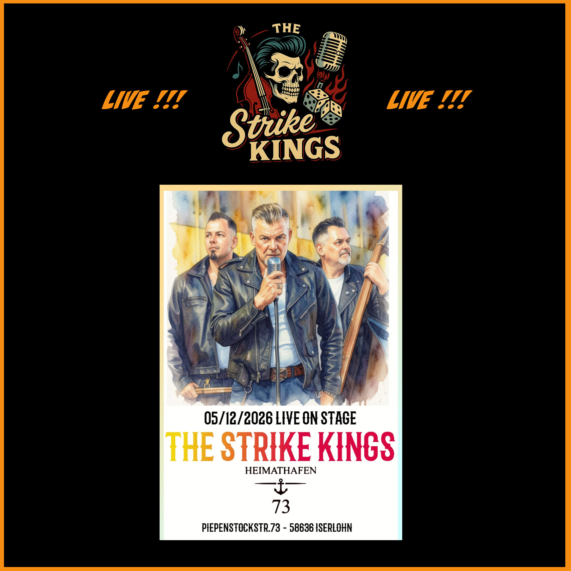 The STRIKE KINGS @ Galasso Brothers // Iserlohn // 05.12.2026