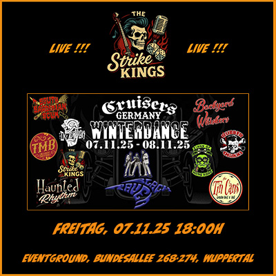 The STRIKE KINGS @ Cruisers Winterdance // Wuppertal // 07.11.2025