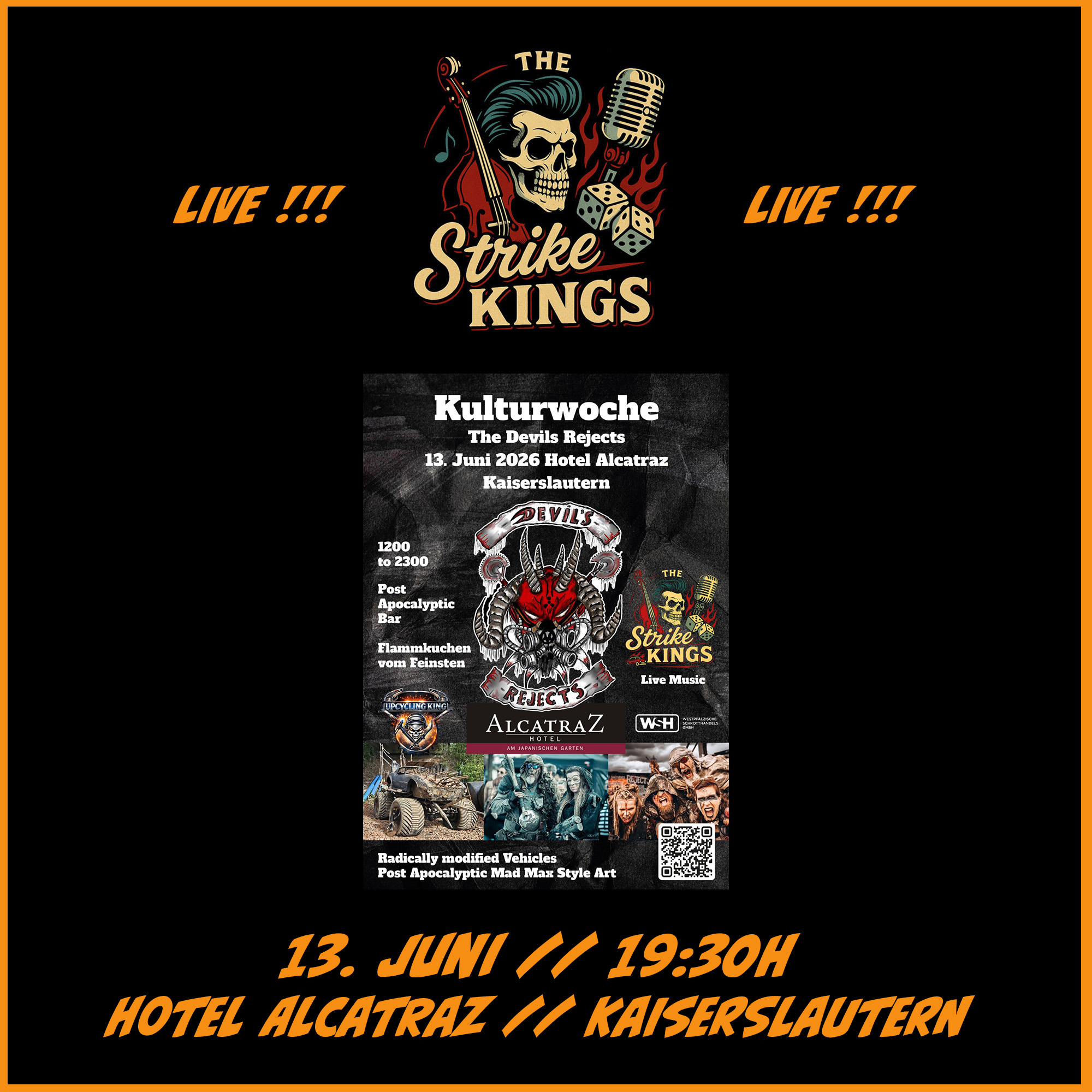  @ Alcatraz Hotel // Kaiserslautern // 13.06.2026