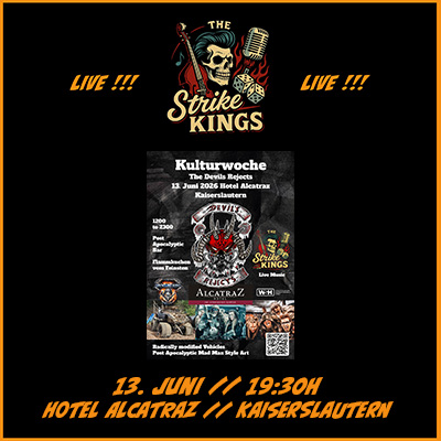  @ Alcatraz Hotel // Kaiserslautern // 13.06.2026