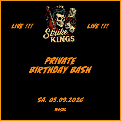 SA. 05.09. 
@PRIVATE BIRTHDAY PARTY // WESEL
